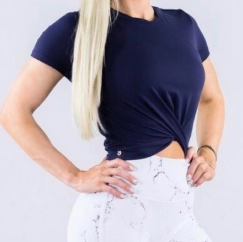 Buffbunny Dark Blue Crop Top